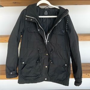 Volcom Women's Black Hooded Jacket